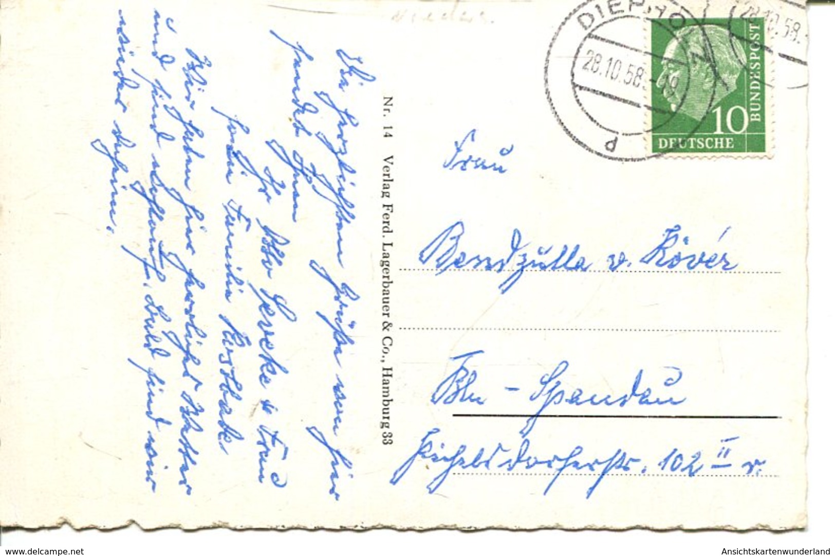 006125  Der Dümmer Bei Diepholz  Mehrbildkarte  1958 - Diepholz