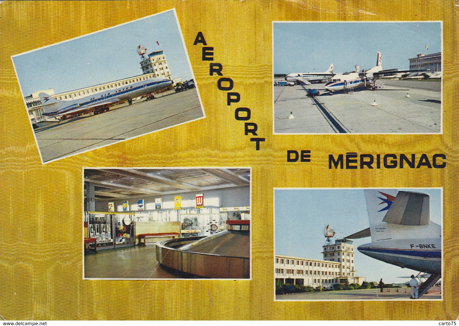 Aviation - Aérodromes Aéroport De Mérignac - Avions - Aérodromes