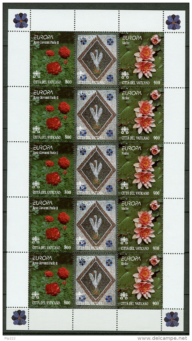 Vaticano 1999 BF Europa Cept Sass.BF 35 **/MNH VF - Blocchi E Foglietti