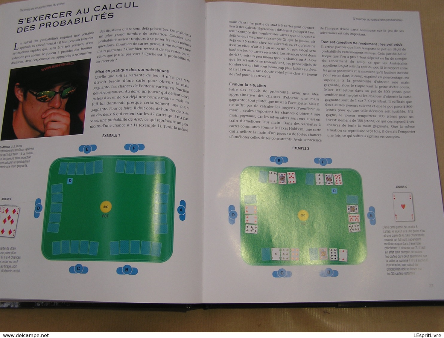 LE GRAND LIVRE DU POKER Histoire Jeu Stratégies Règles Variantes Jeux de Cartes Glossaire Tournoi Casino Internet