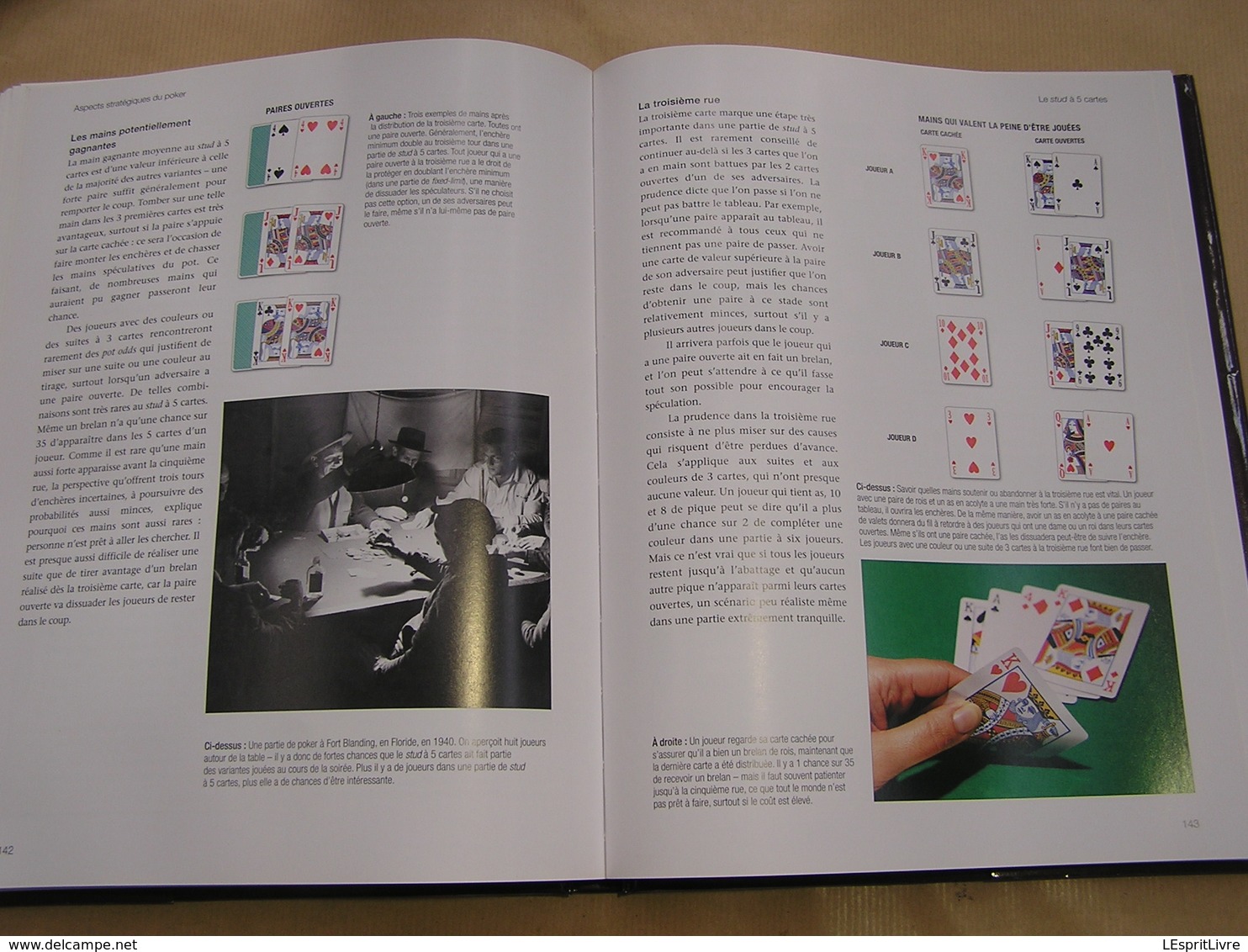 LE GRAND LIVRE DU POKER Histoire Jeu Stratégies Règles Variantes Jeux de Cartes Glossaire Tournoi Casino Internet