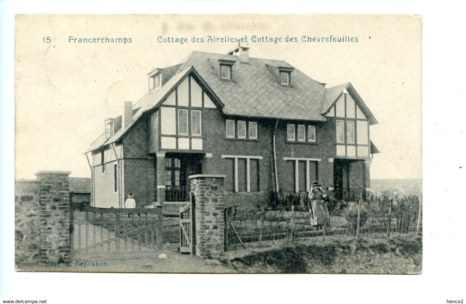 Francorchamps - Cottage Des Airelles Et Cottage Des Chèvrefeuilles (1911) - Stavelot