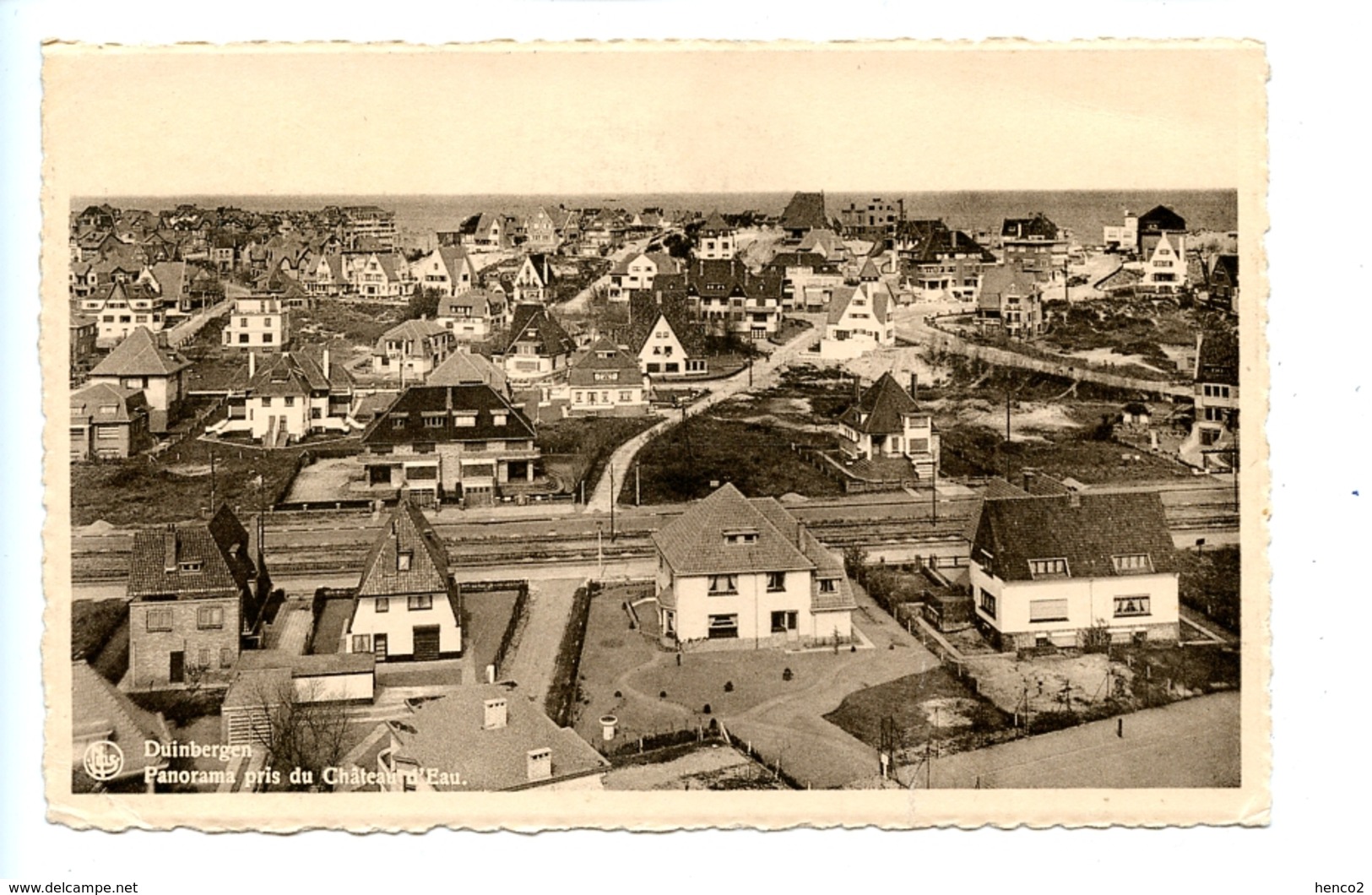 Duinbergen - Panorama Pris Du Château D'Eau / Bazar Franco-Belge Bogaert - Knokke