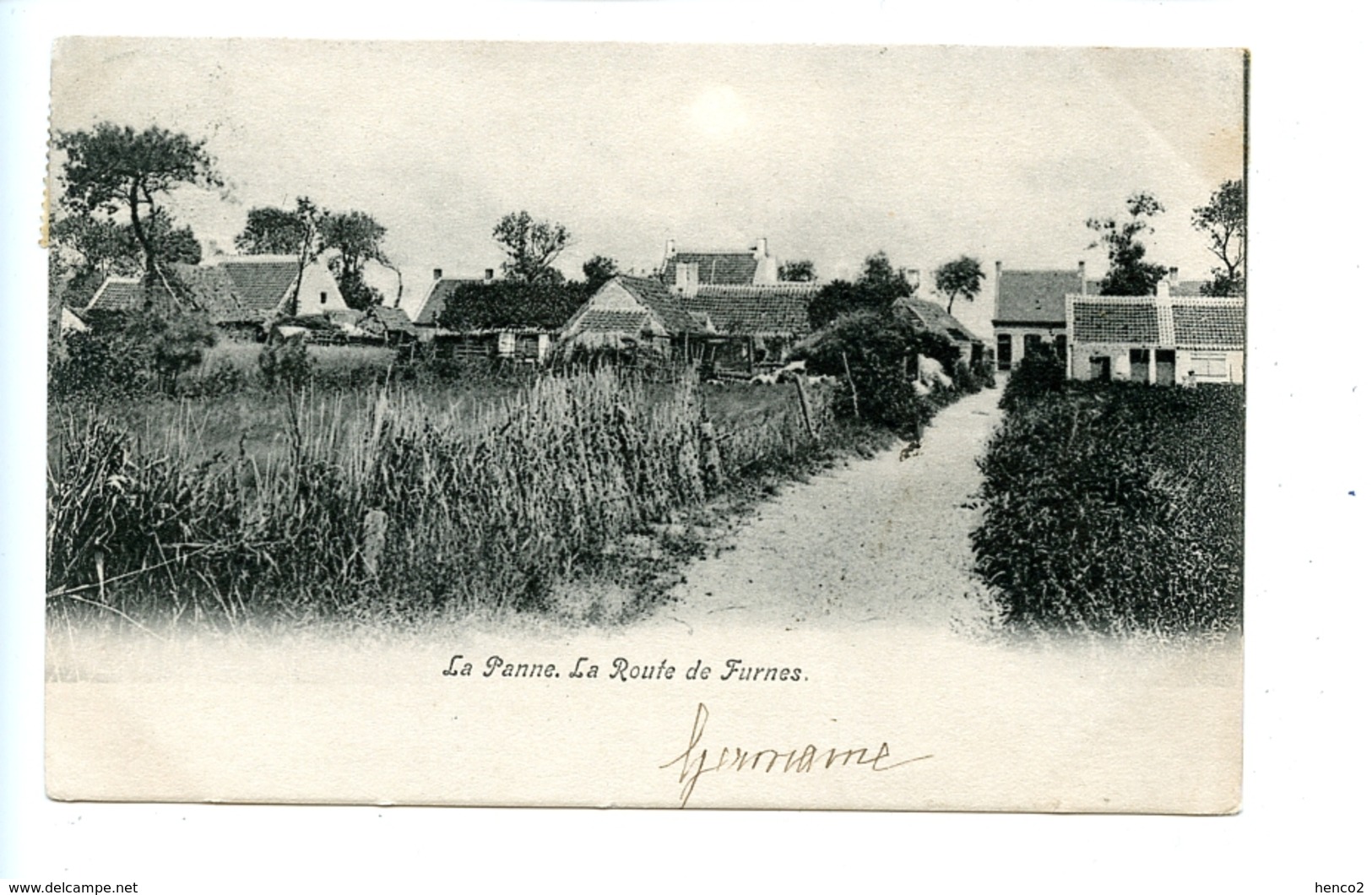 La Panne - La Route De Furnes (1904) - De Panne