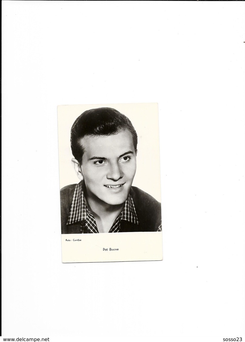 PAT BOONE PHOTO CENFOX  CARTE PUB CARBONES KORES - Entertainers