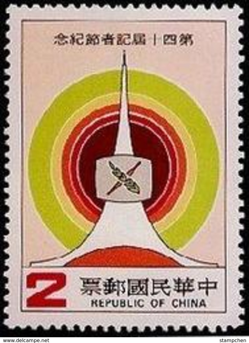 1983 40th Journalism Day Stamp Media Press TV Broadcasting Telecom - Other & Unclassified