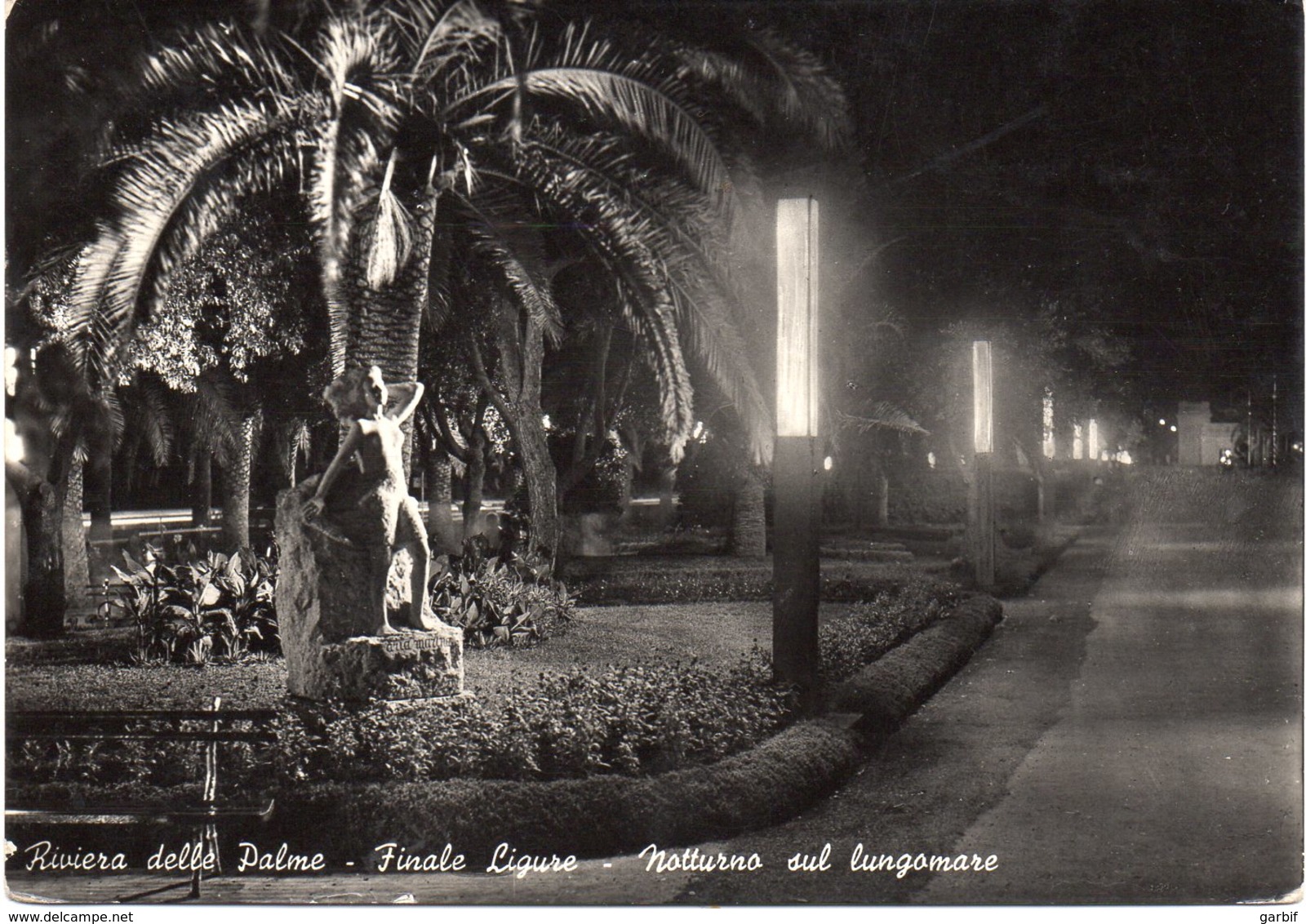 Savona - Finale Ligure - Notturno Sul Lungomare - Vg - Savona