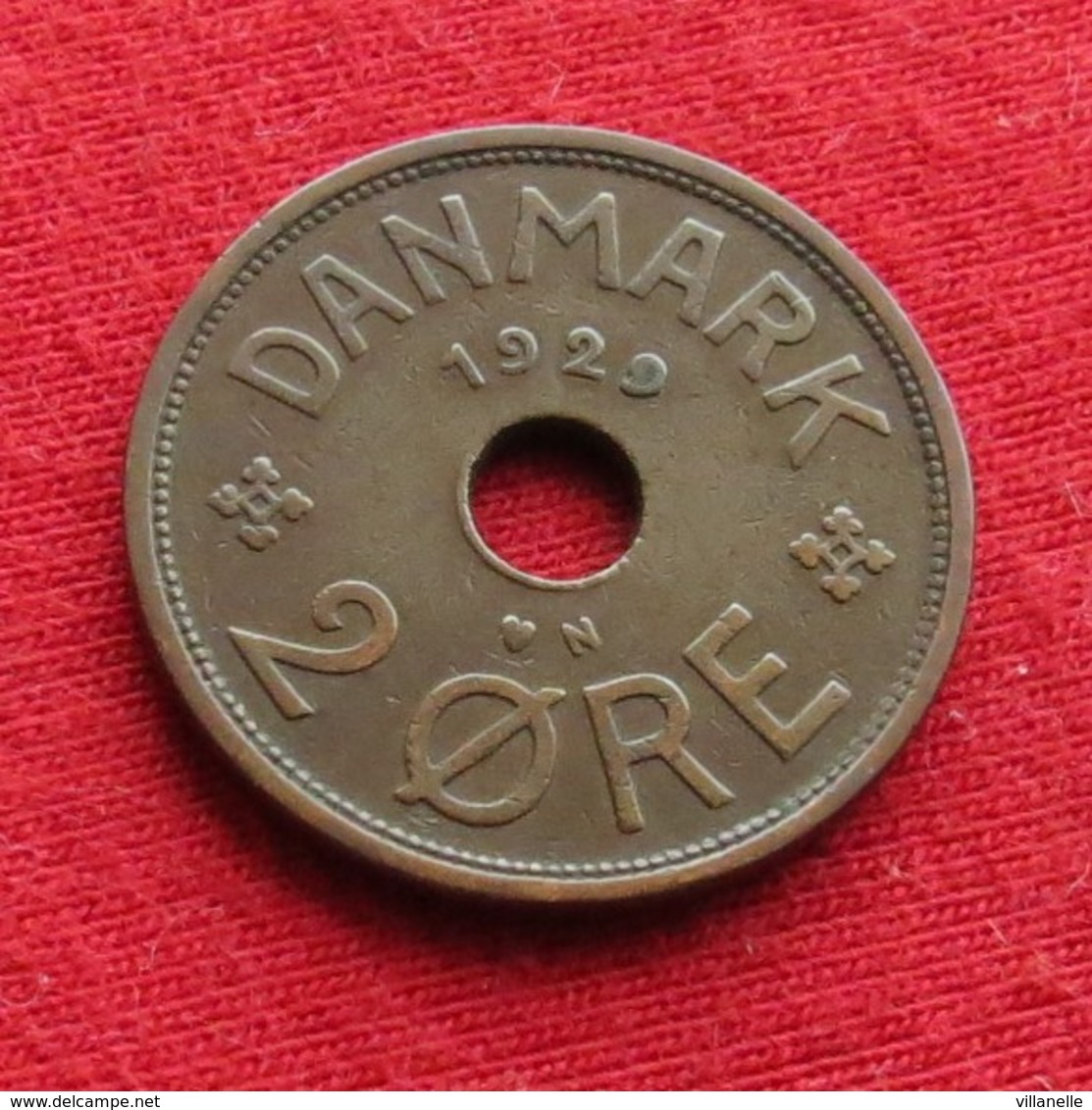 Denmark 2 Ore 1929 KM# 827.2   Dinamarca Danemark Denemarken Danimarca - Danemark
