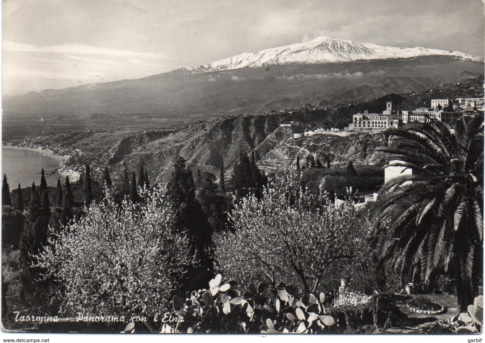 Messina - Taormina - Panorama Con L'Etna - Vg - Messina