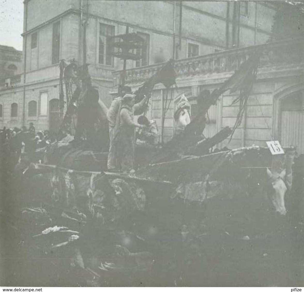 2 Positifs Stéréo . Montpellier Carnaval 1905 Et 1906 . - Photos Stéréoscopiques