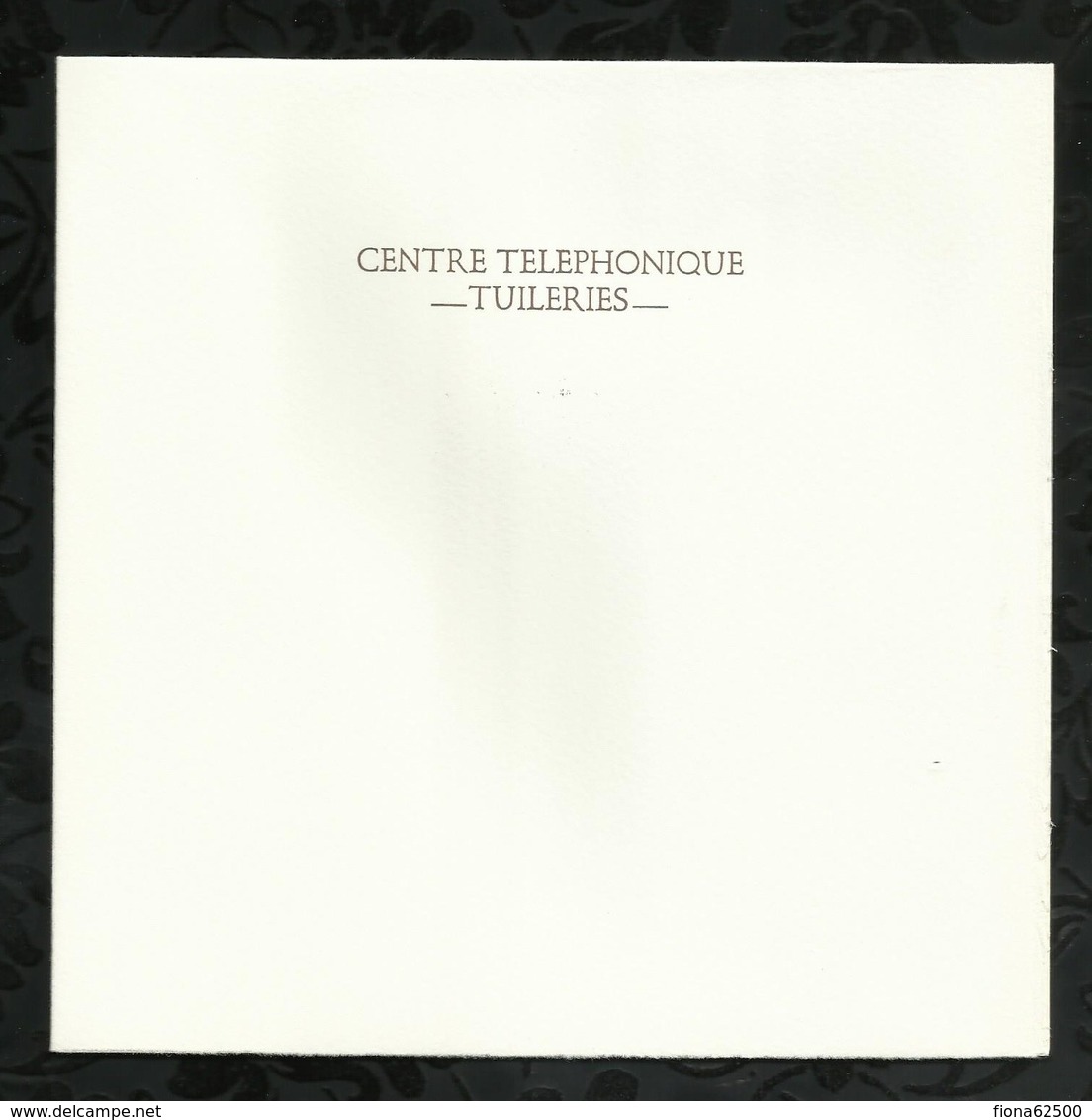 PREMIER JOUR . CENTRE TELEPHONIQUE  . TUILERIES . 15 MAI 1973 . PARIS . - 1970-1979