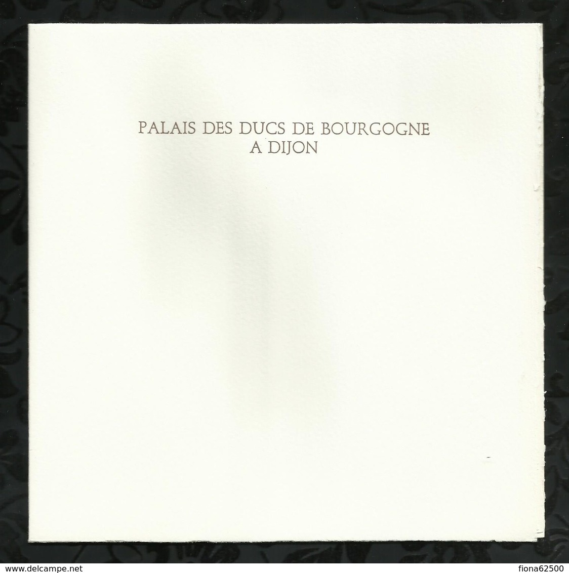 PREMIER JOUR . PALAIS DES DUCS DE BOURBON A DIJON . 19 MAI 1973 . DIJON . - 1970-1979