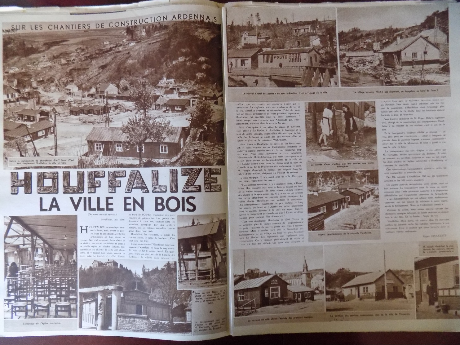 Le Soir Illustré N° 726 Léon Degrelle - Le Cinéma A 50 Ans - Houffalize , Ville En Bois - Danseuse Gloria Nord.... - 1900 - 1949