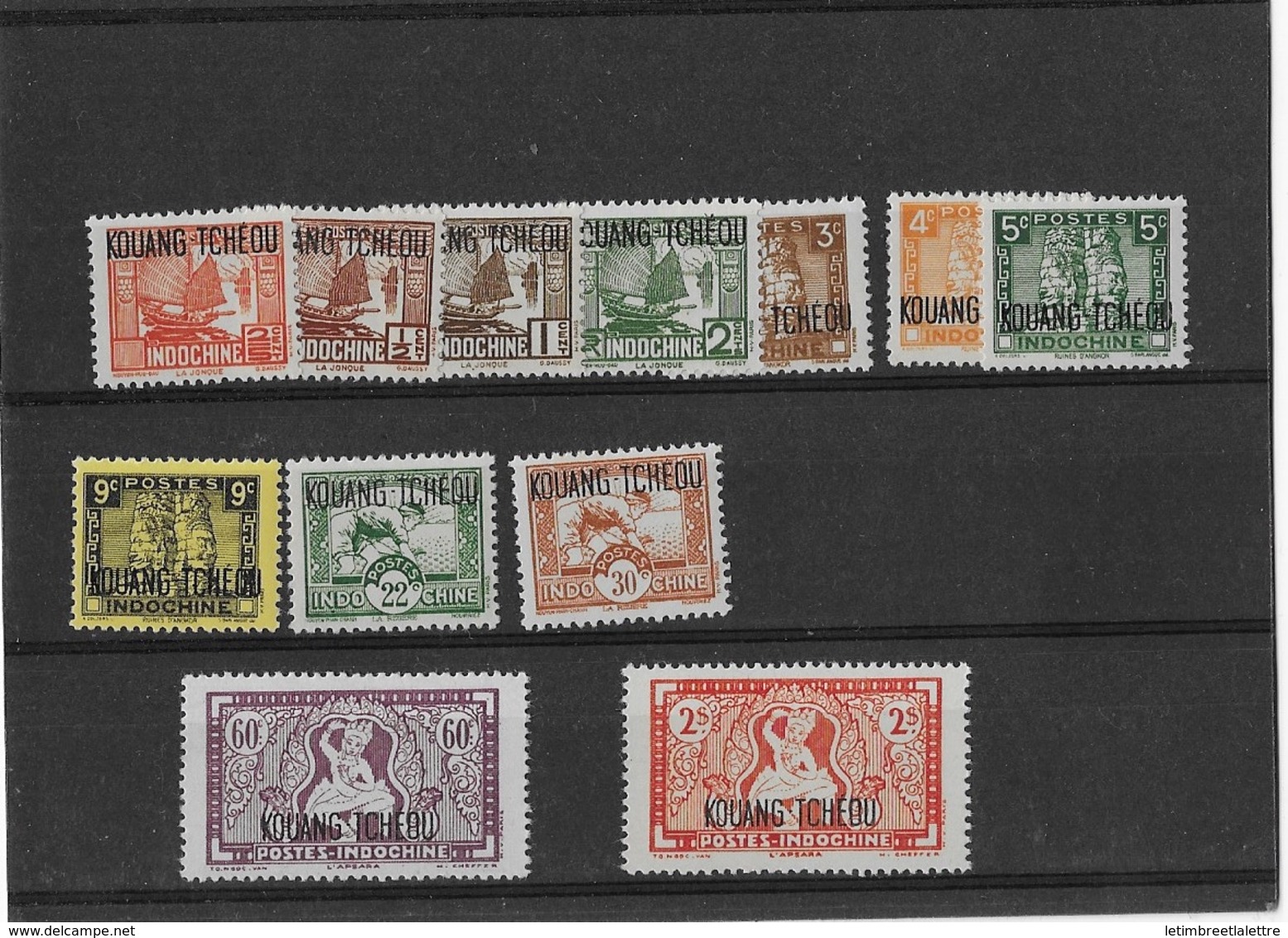 Kouang-Tchéou  N, 140/155** Sauf 148-148A-151-153-154 - Unused Stamps