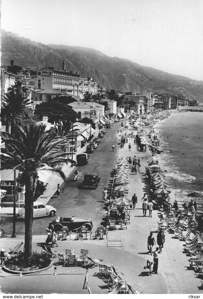 MENTON(AUTOMOBILE) - Voitures De Tourisme