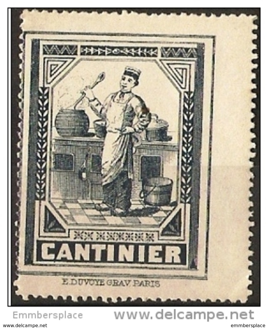 France (vignette) - CANTINIER - Other & Unclassified