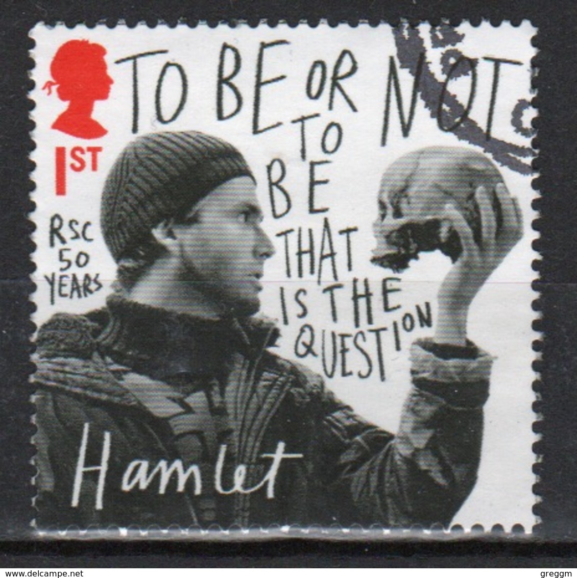 Great Britain 2011  1 X 1st Commemorative Stamp From The Royal Shakespeare Company Set. - Used Stamps