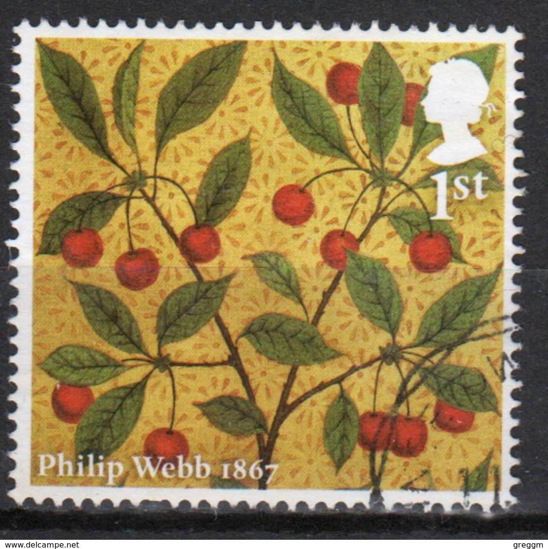 Great Britain 2011  1 X 1st Commemorative Stamp From The Morris And  Company Set. - Used Stamps