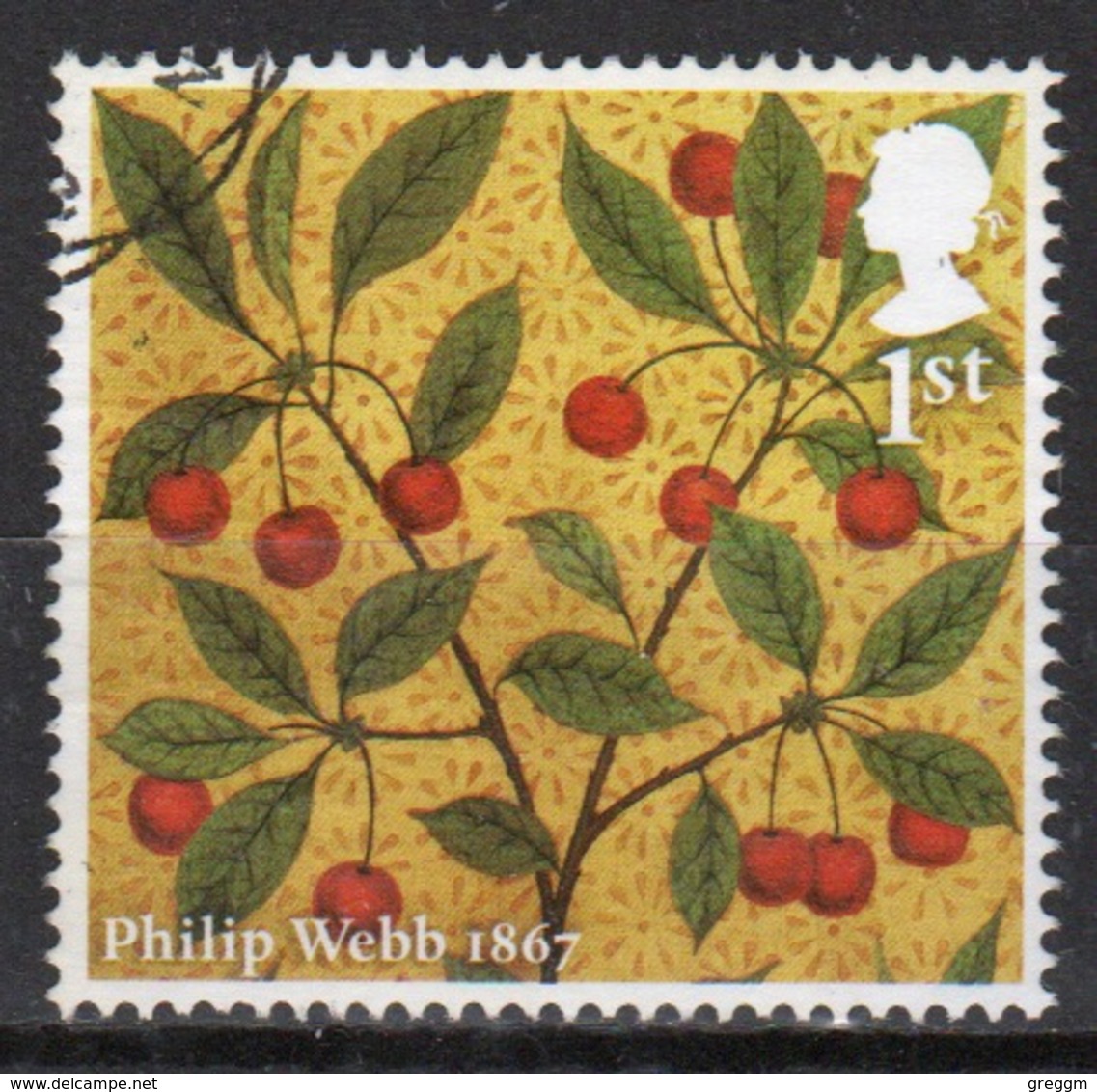 Great Britain 2011  1 X 1st Commemorative Stamp From The Morris And  Company Set. - Used Stamps