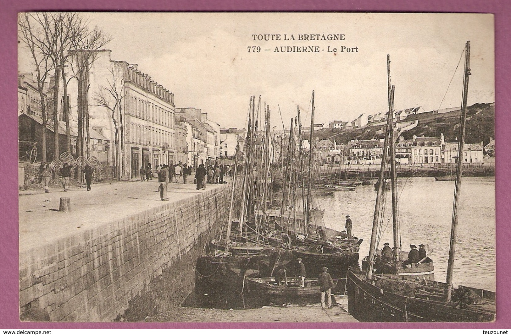 Cpa  Toute La Bretagne N°779 - Audierne Le Port- Scans Recto Verso - Audierne