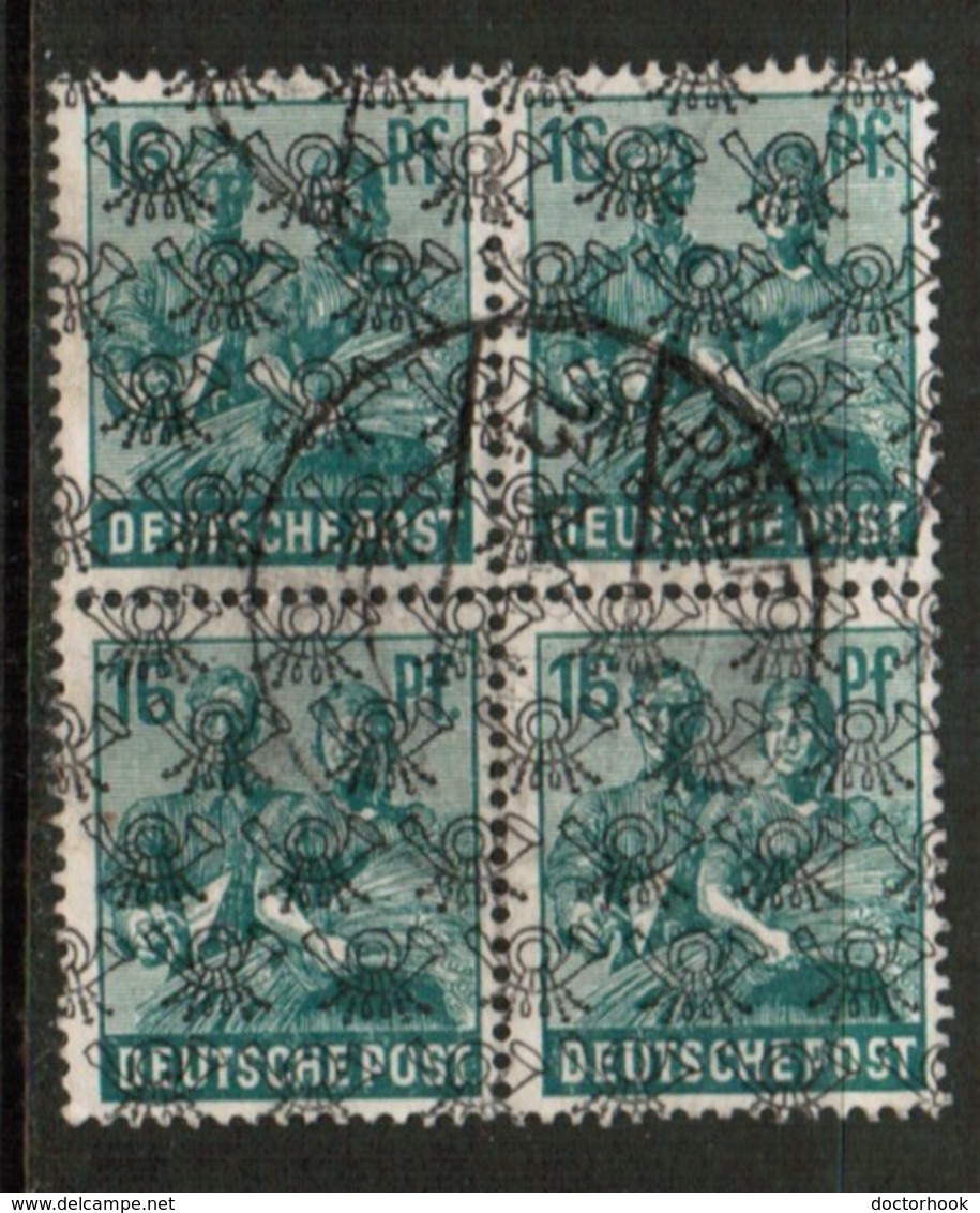 GERMANY  Scott # 623 VF USED BLOCK Of 4 (Stamp Scan # 453) - Used Stamps