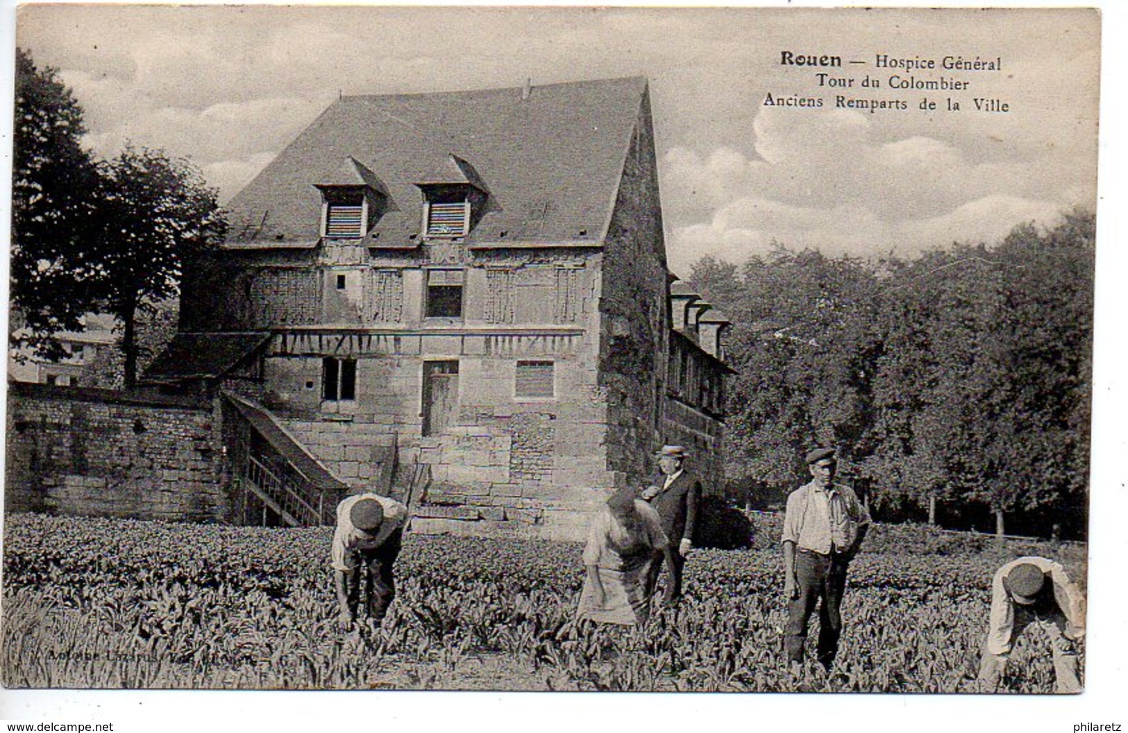 Rouen : Hospice Général - Tour Du Colombier - Anciens Remparts De La Ville - Rouen