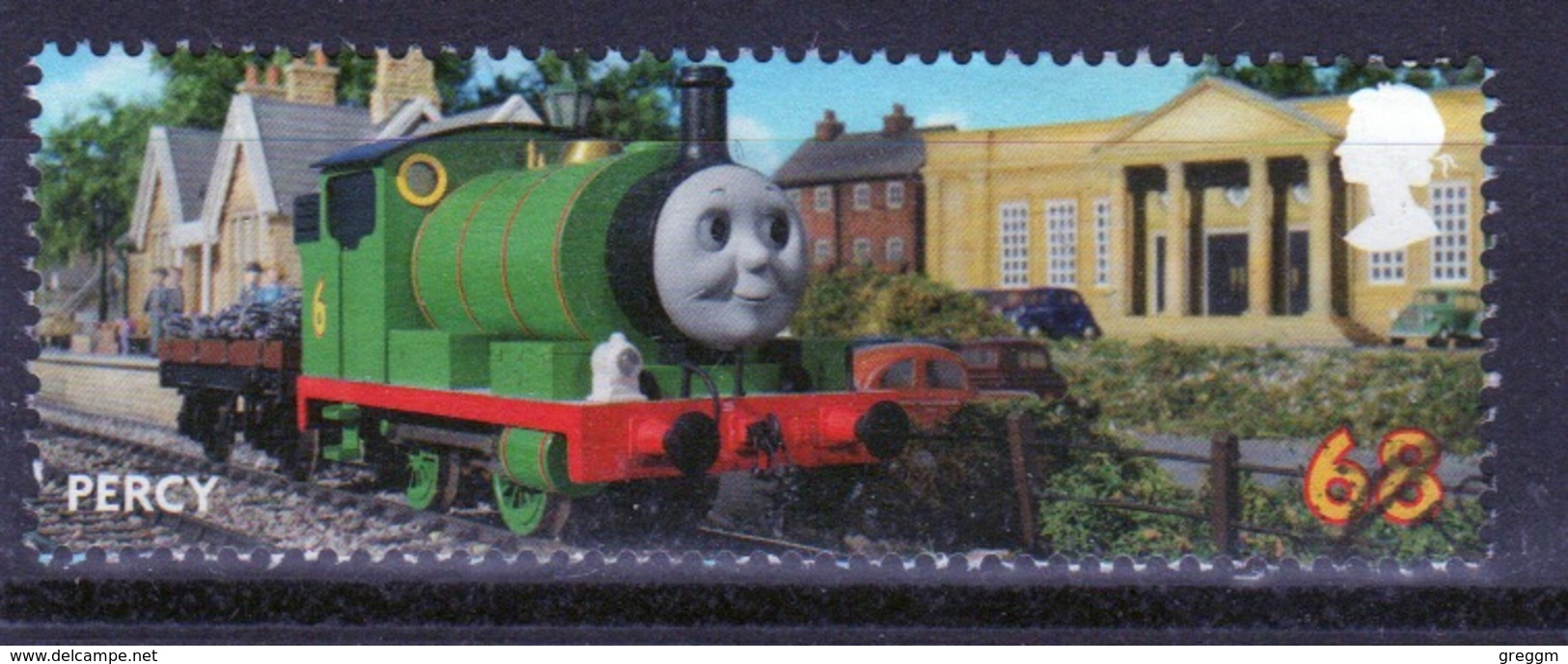 Great Britain 2011  1 X 68p Commemorative Stamp From The Thomas The Tank Engine Set. - Used Stamps