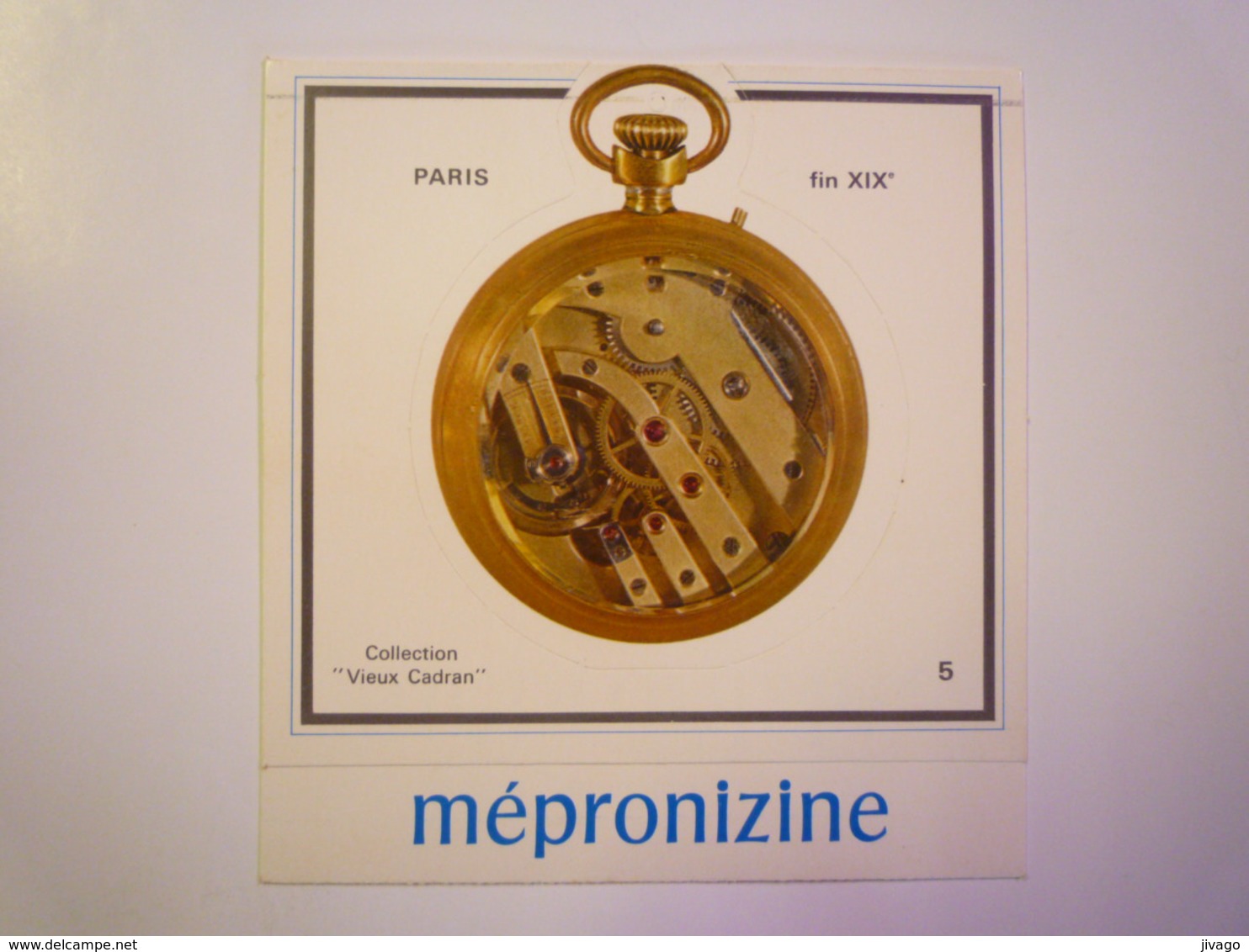 2019  (569)  :  Montre Maçonnique  Fin  XIXè  -   PUB Pharmaceutique   - Watches: Old