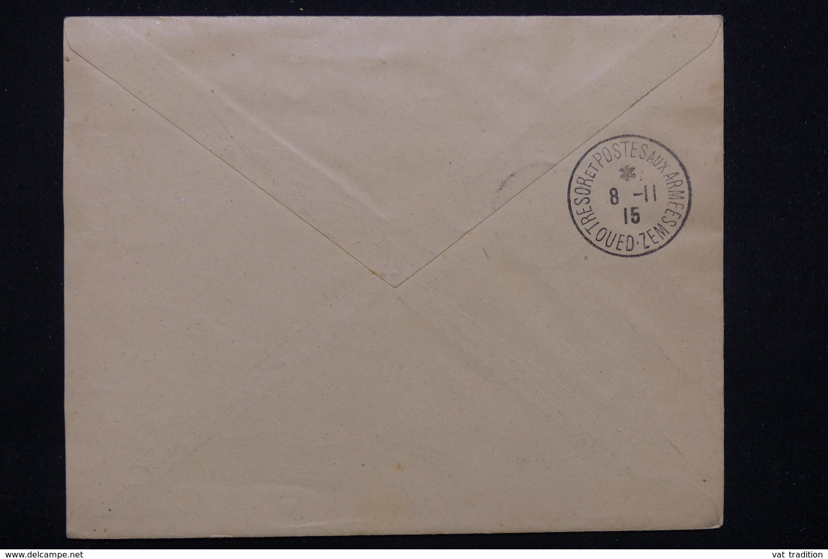 MAROC - Affranchissement  Type Blancs Croix Rouge Sur Enveloppe En 1915 Du SP 172 Pour Oued Zem - L 23214 - Lettres & Documents