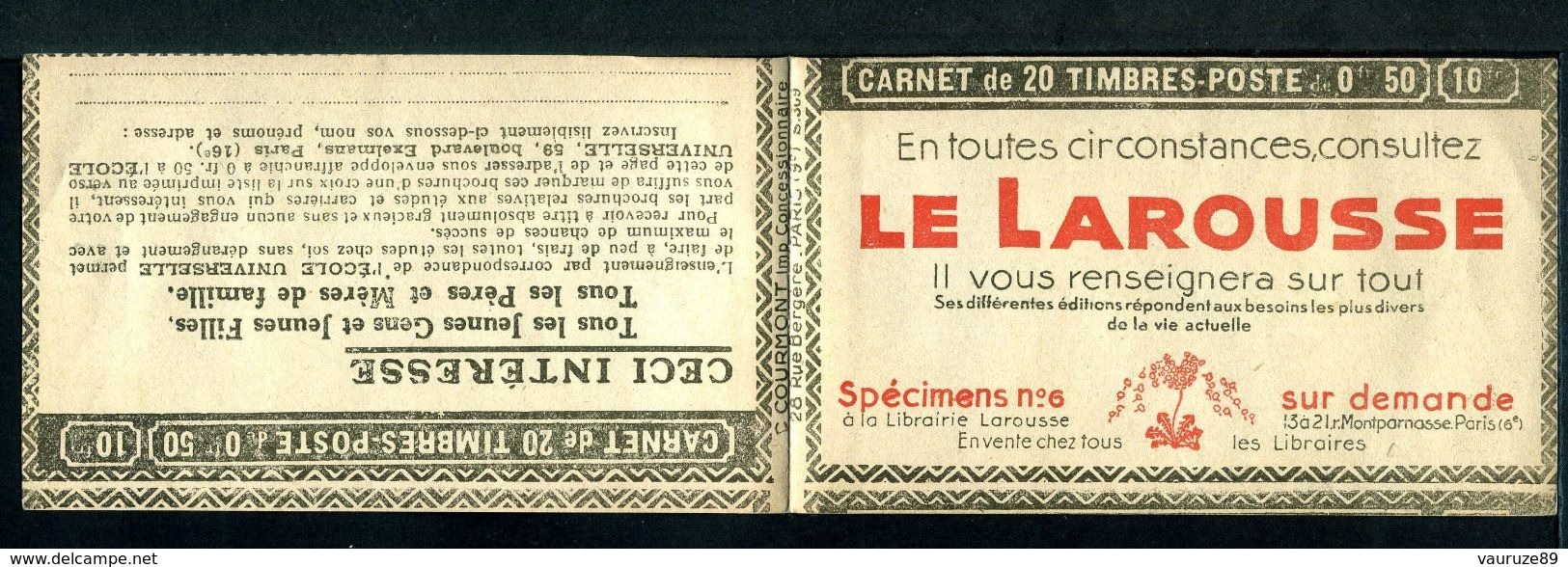 Carnet PAIX Couverture Vide Série 309 Et 310 Thèmes Larousse Redoude Laine Filatures Pelotes - Autres & Non Classés