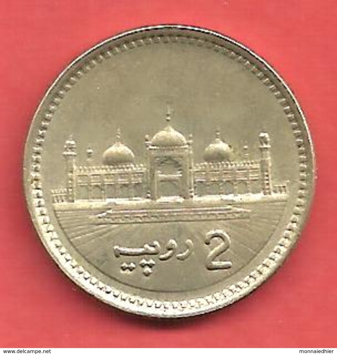 2 Rupee , PAKISTAN , Nickel-Laiton , 1998 , N° KM # 63 - Pakistan