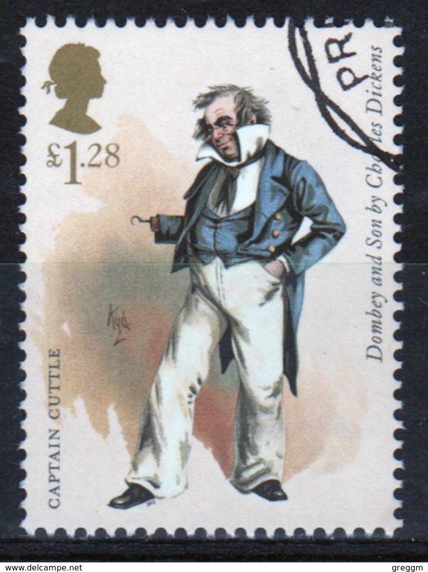 Great Britain 2012  1 X £1.28p Commemorative Stamp From The Charles Dickens Set. - Used Stamps