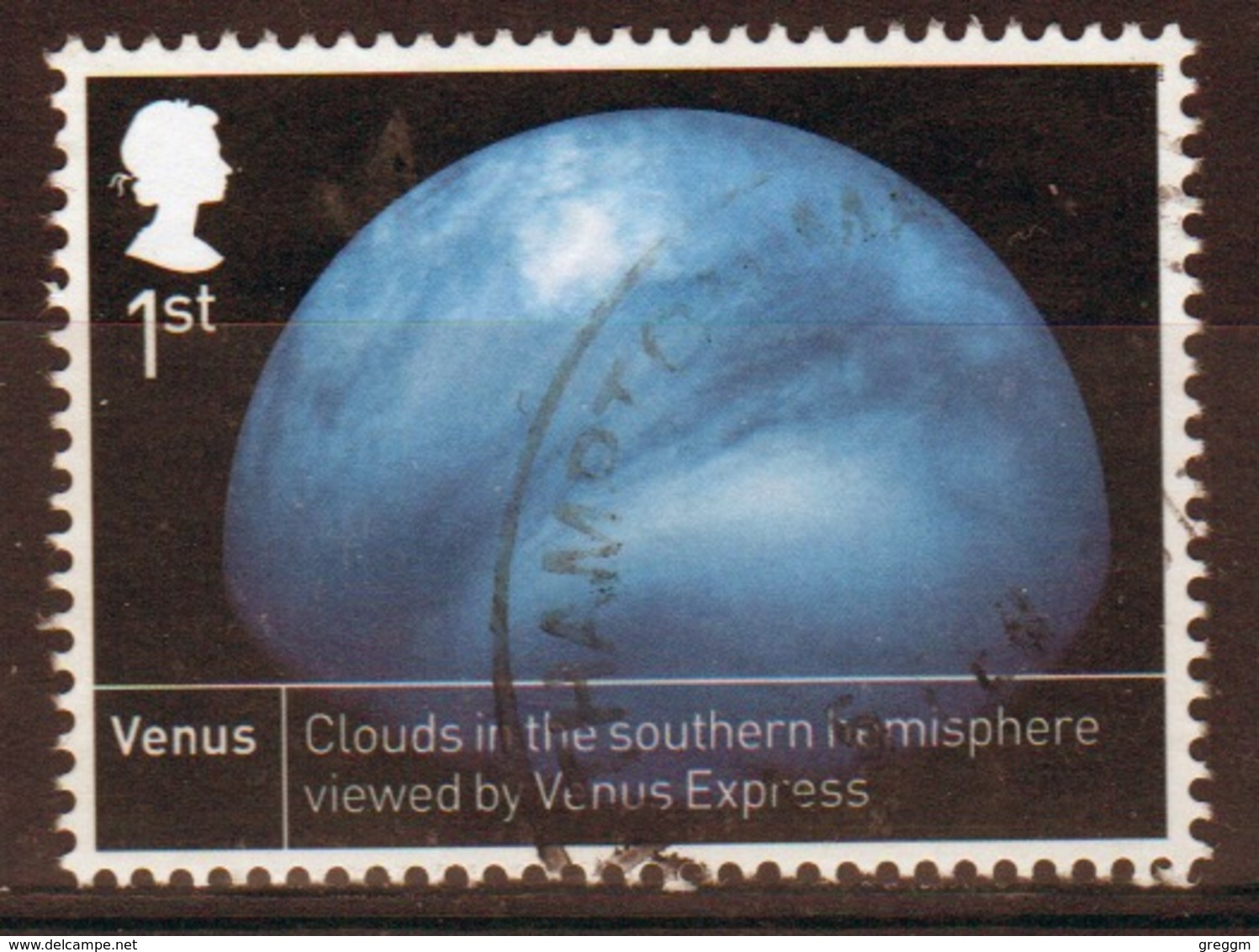 Great Britain 2012  1 X 1st Commemorative Stamp From The Space Science Set. - Used Stamps