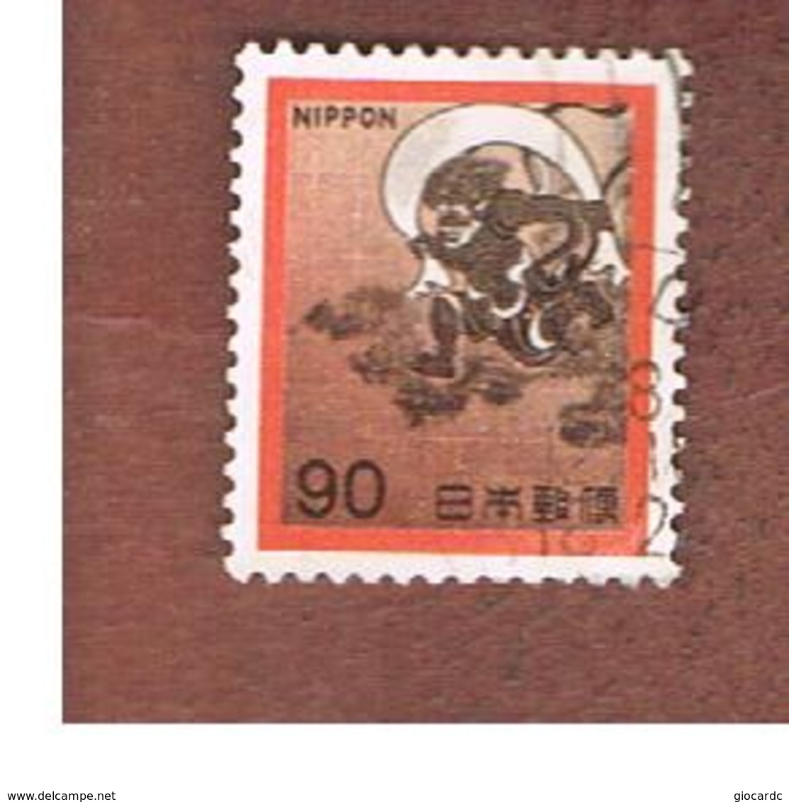 GIAPPONE  (JAPAN) - SG 1065  -   1966  THE WIND GOD             - USED° - Usati