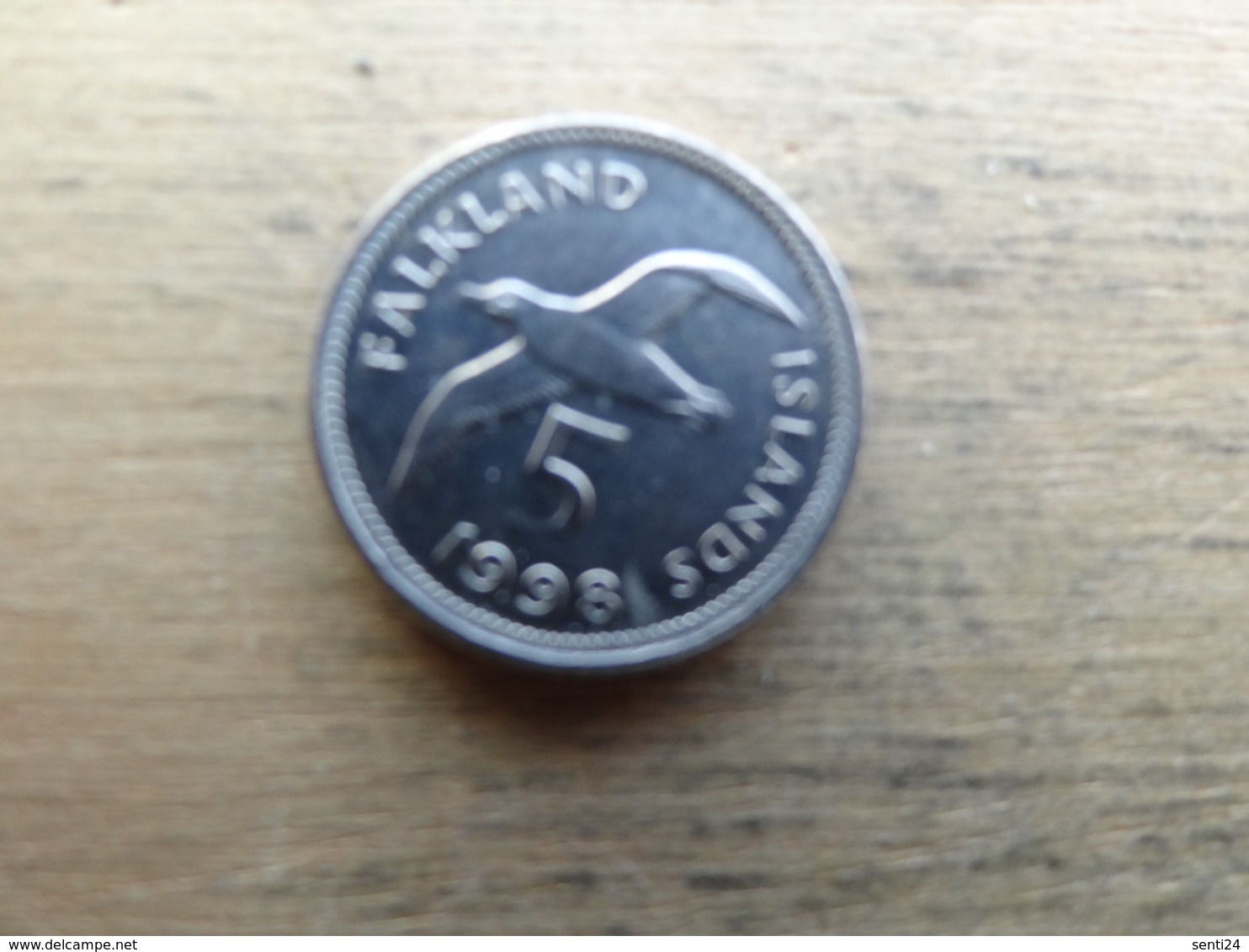 Falkland  5  Pence  1998  Km 4.2 - Falkland