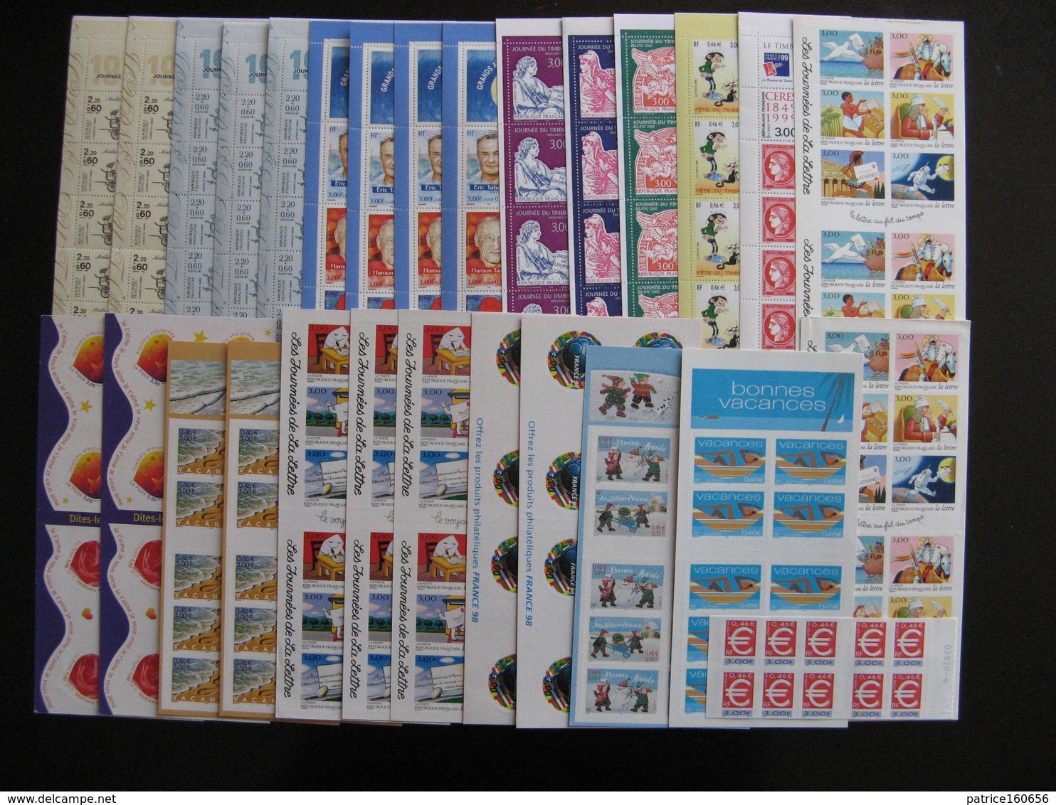 TB Lot De Carnets De France, Neufs . Faciale =  190 Euros ( Surtaxes Non Comptées). - Collections (sans Albums)