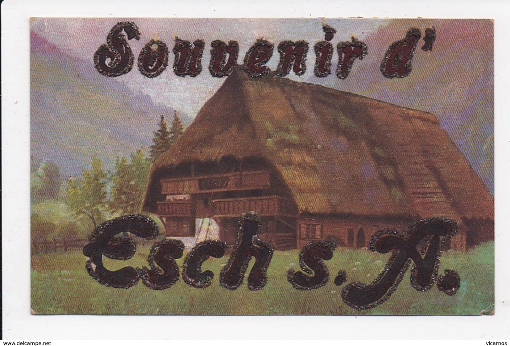 CPA LUXEMBOURG ESCH S/ALZETTE Souvenir - Esch-Alzette