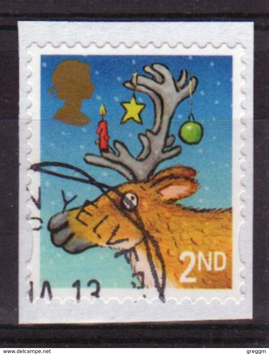 Great Britain 2012  1 X 2nd  Commemorative Stamp From The Christmas Set. - Gebruikt