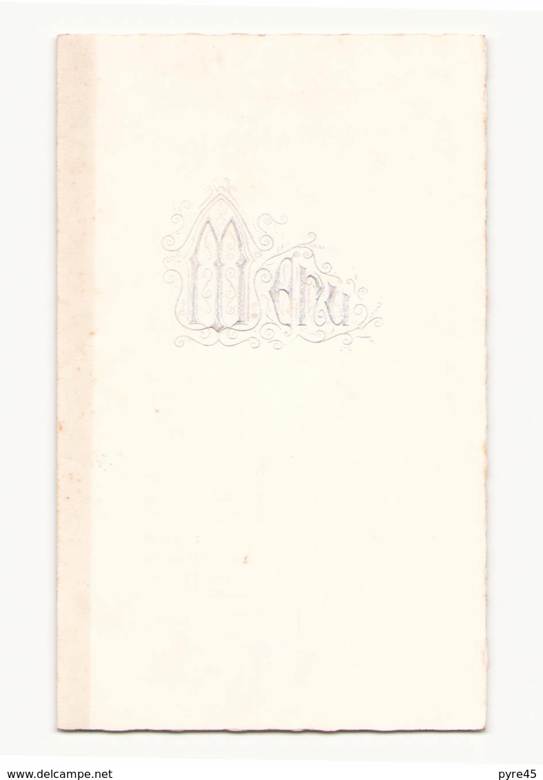 Menu Du 23 Décembre 1946 - Menus