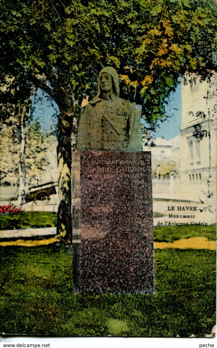 N°70258 -cpa Le Havre -monument De L'aviateur Guérin- - Non Classés