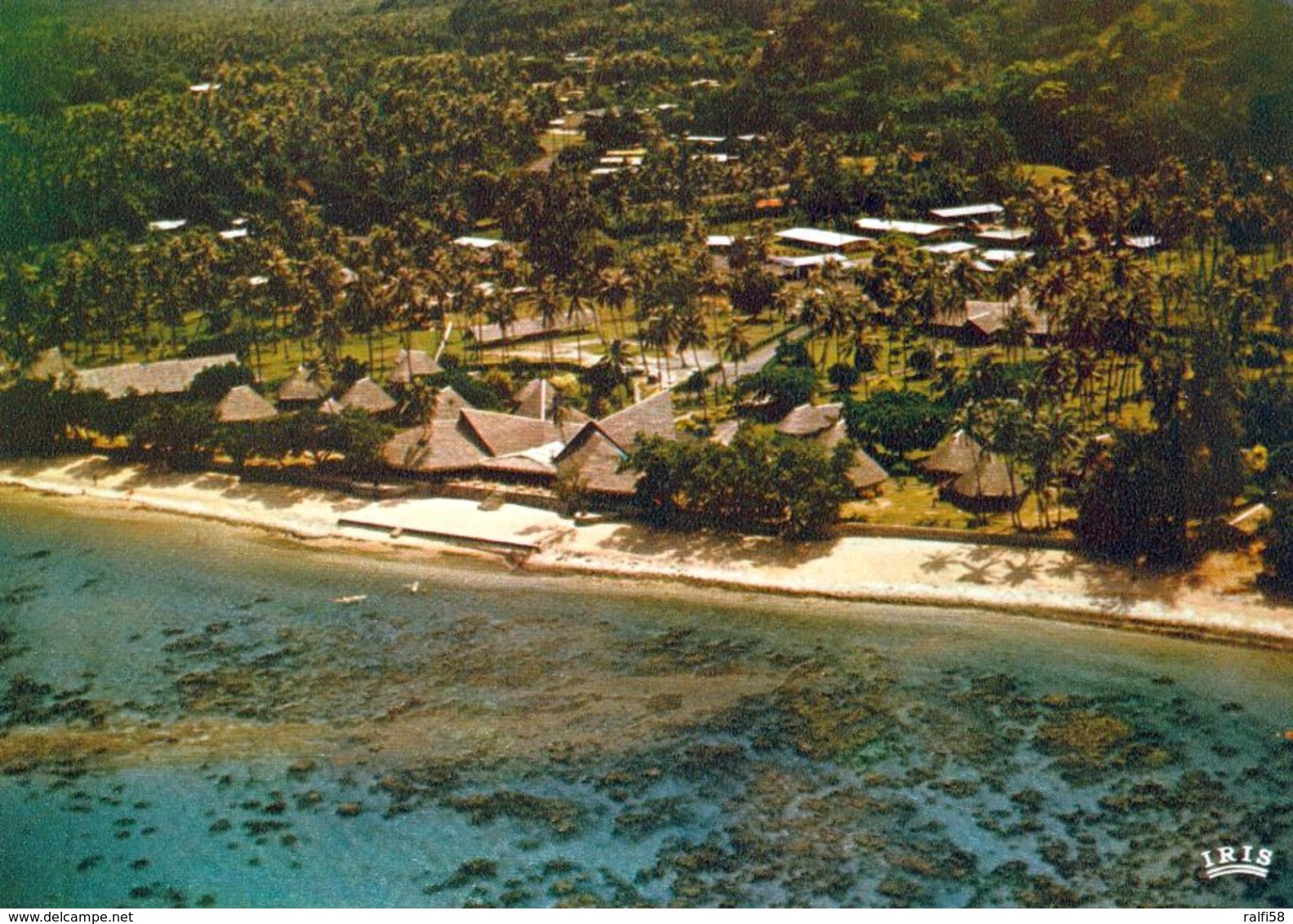 1 AK TAHITI * Hotel Tahiti Village - Französisch Polynesien - IRIS Karte Nummer 145 * - Tahiti