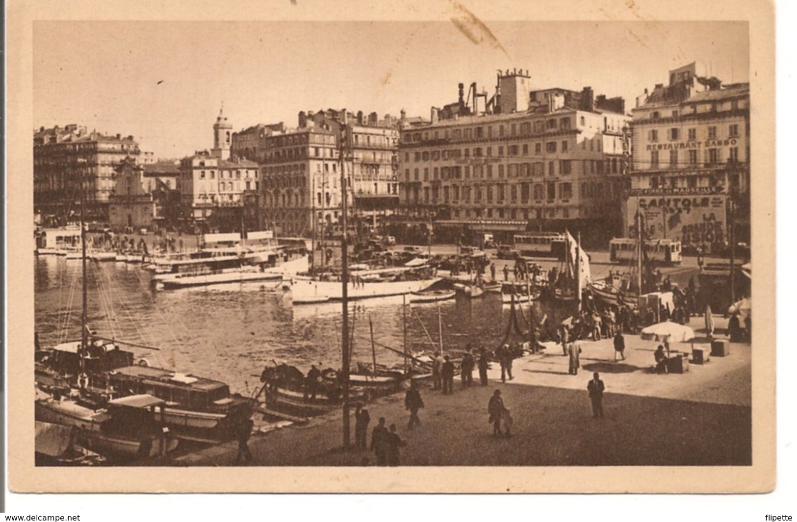 L200A355 - Marseille -Un Coin Du  Vieux Port - Jolie Animation - Vieux Port, Saint Victor, Le Panier