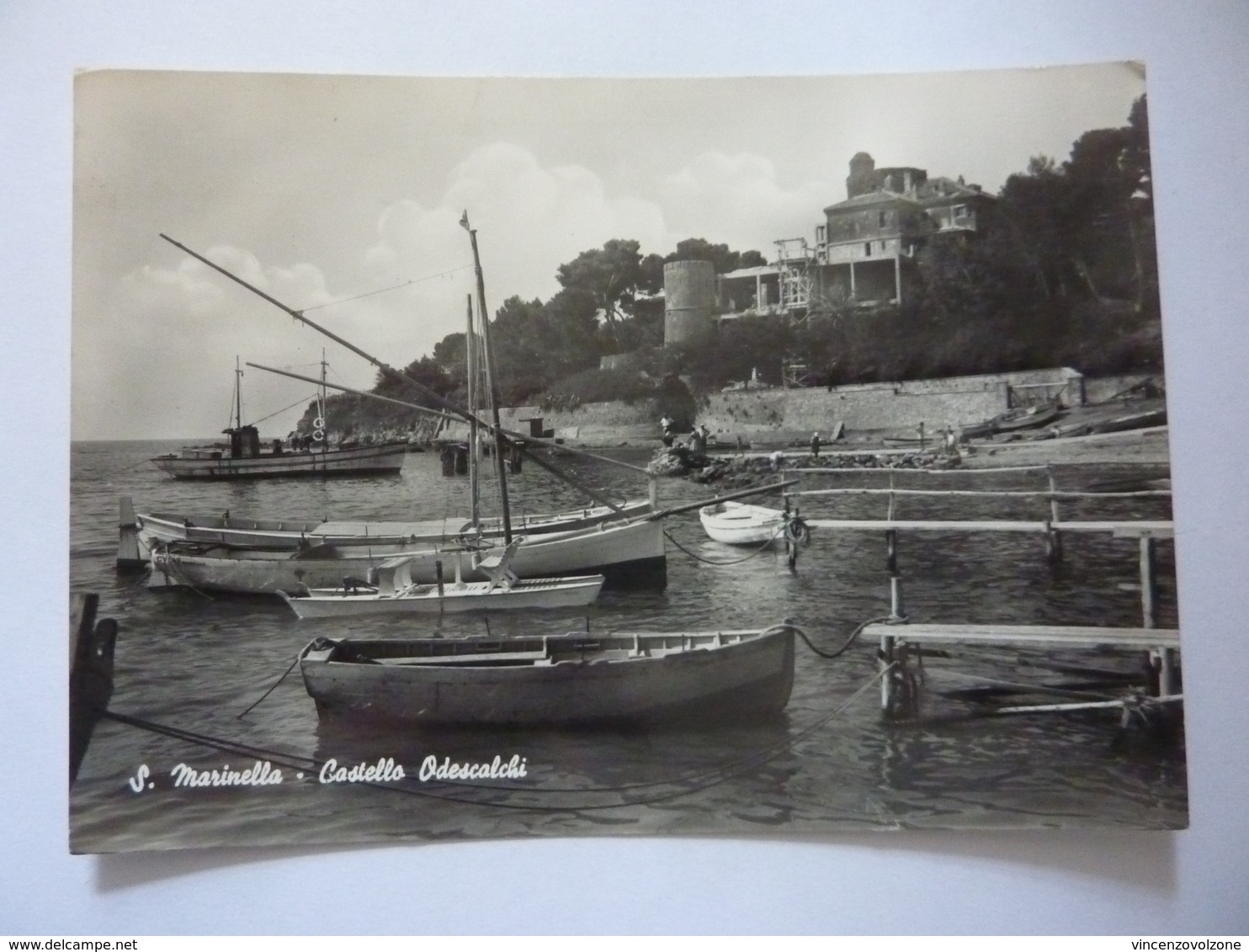 Cartolina Viaggiata "S. MARINELLA Castello Odescalchi"  1964 - Altri & Non Classificati
