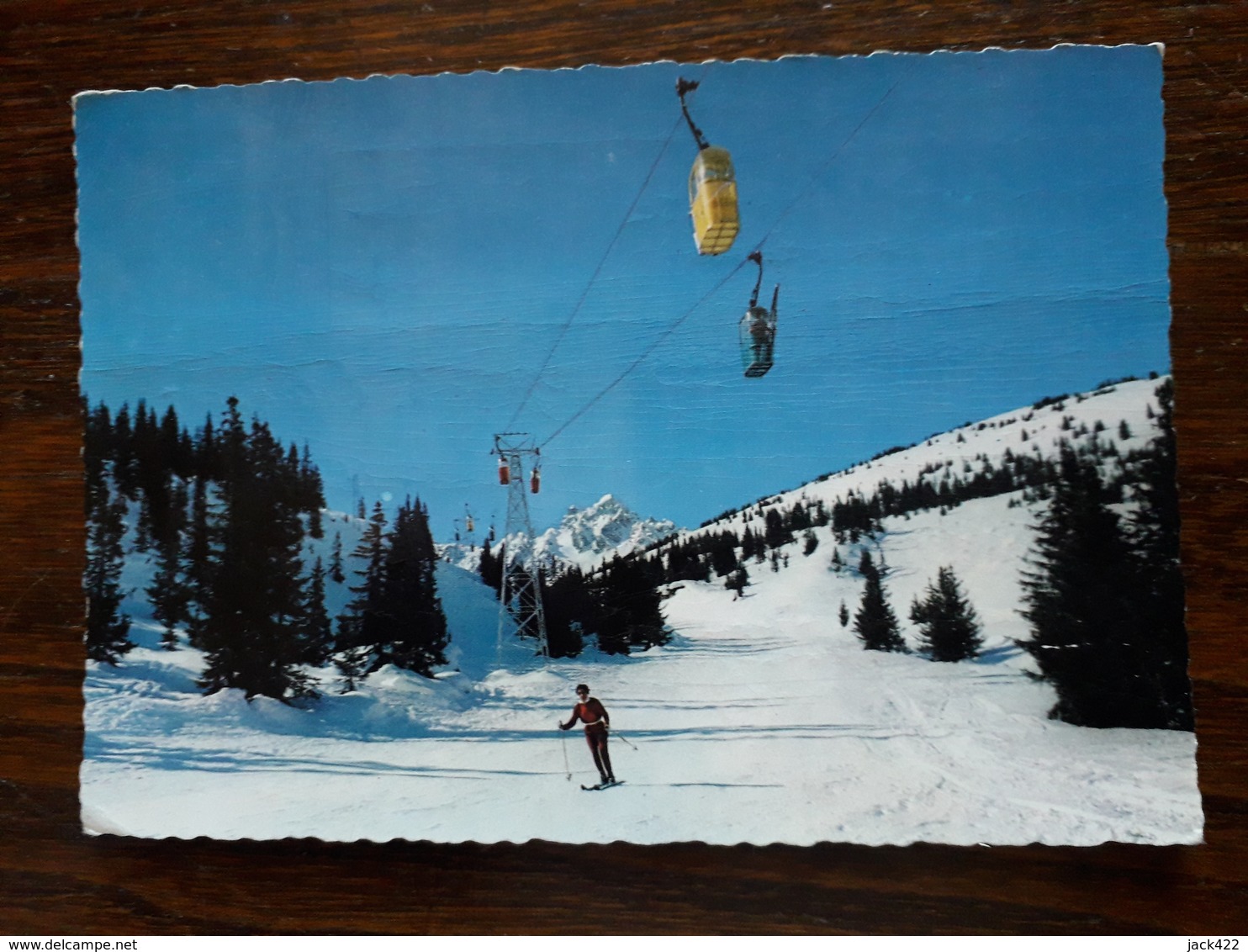 Courchevel. Telecabine De La Saulire La Croix De Verdon - Courchevel