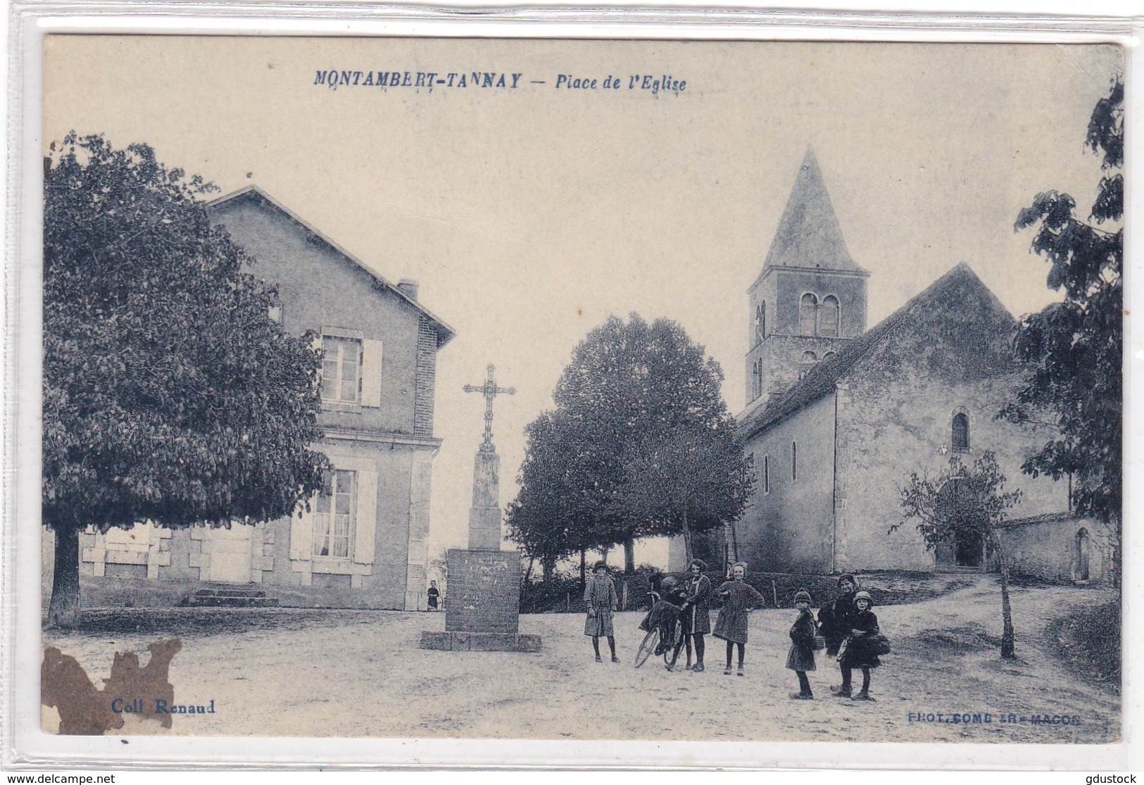 Nièvre - Montembert-Tannay - Place De L'Eglise - Autres & Non Classés