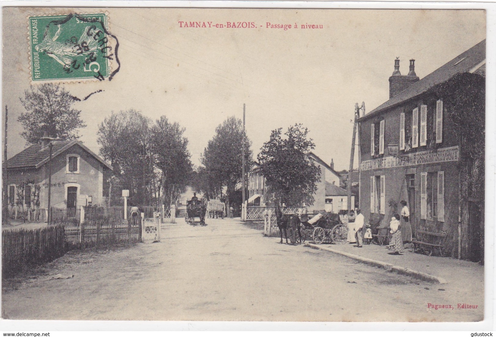 Nièvre - Tamnay-en-Bazois - Passage à Niveau - Autres & Non Classés