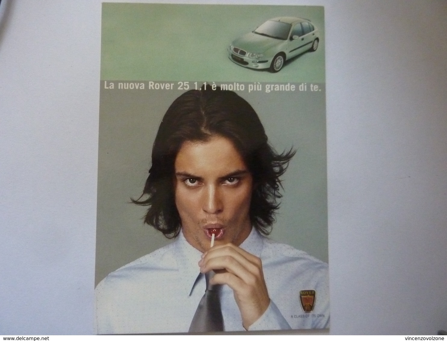 Promocard  "La Nuova Rover 25 1100" - Pubblicitari