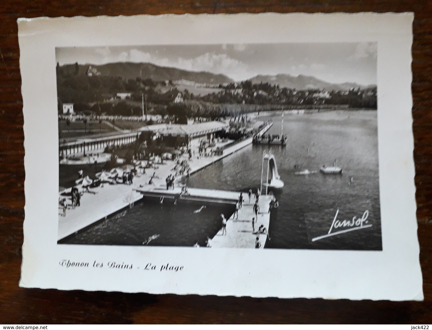 L4/472 Thonon Les Bains. La Plage - Thonon-les-Bains