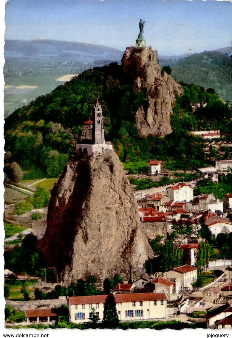 Le Puy Les Rochers St Michel Et Corneille Et La Sattue De Notre Dame De France - Le Puy En Velay