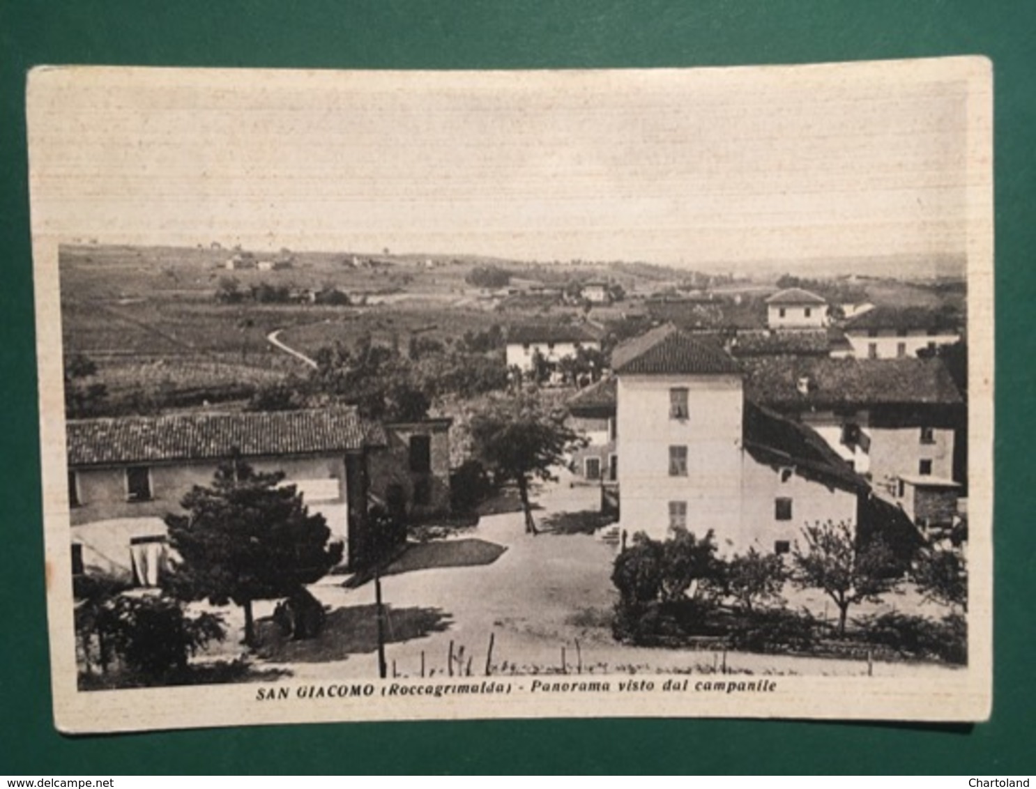 Cartolina San Giacomo - Panorama Visto Dal Campanile - 1952 - Alessandria